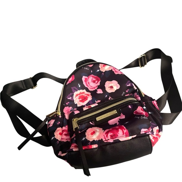 Juicy Couture Pink and Black Floral Backpack NO OFFERS!!! main image 7